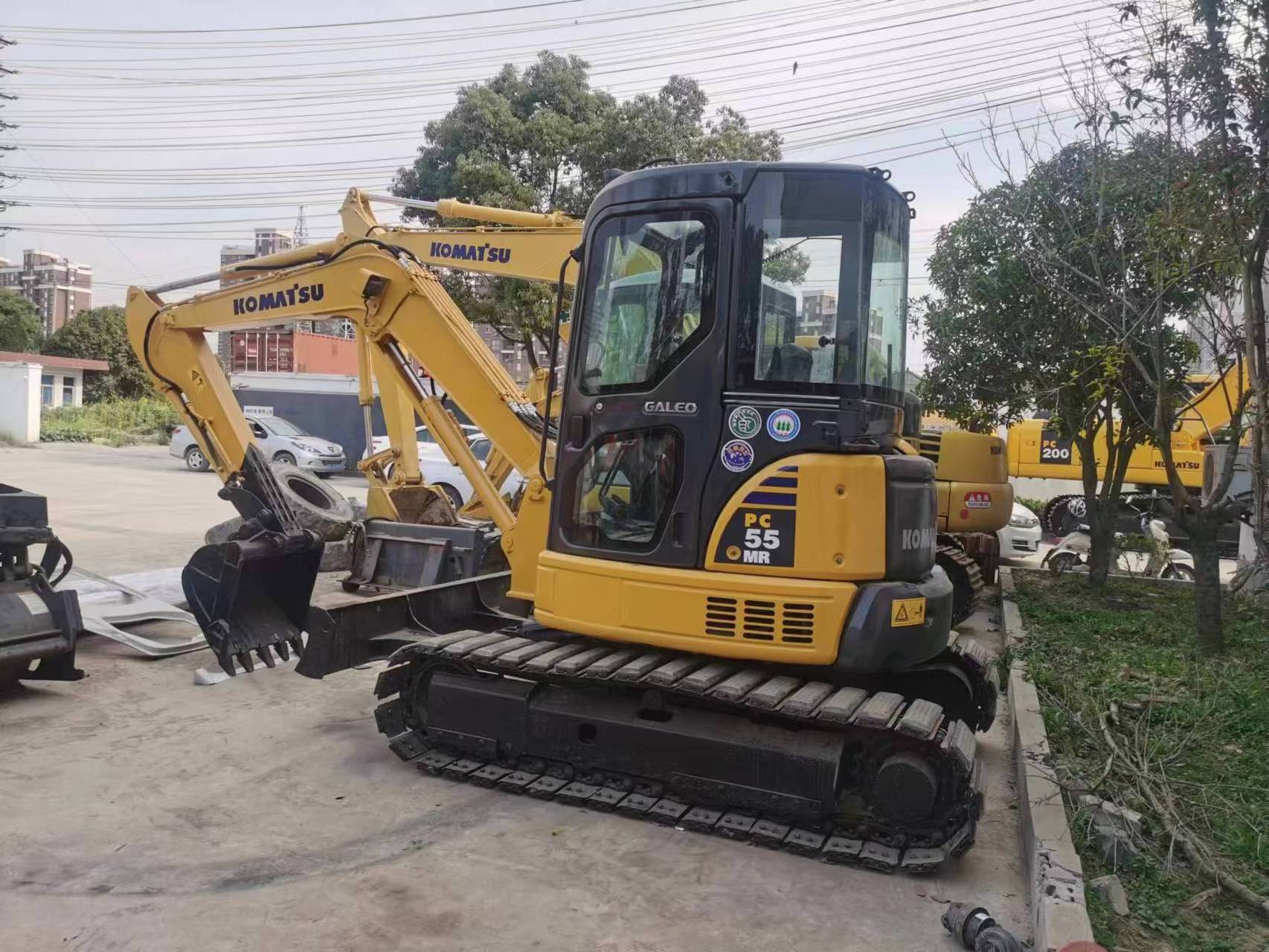 Komatsu brand used mini excavator PC55 PC35 PC60 Secondhand Komatsu 5 ton digger excavators for sale