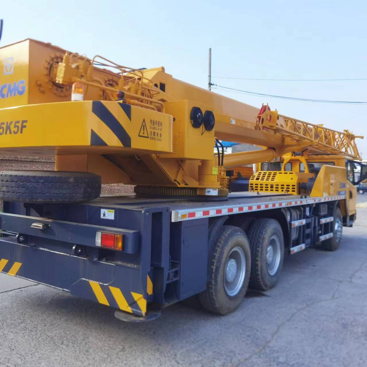 Used Truck with 50 Tons 100 ton 25 ton Chinese Brand construction equipments hot sale with good condition crane