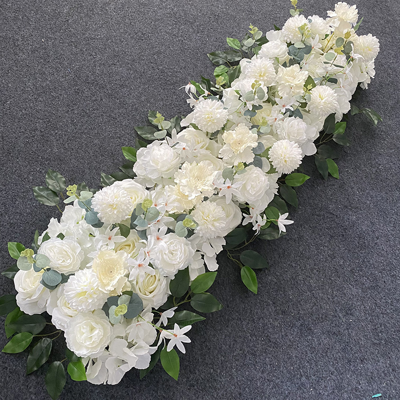 Wedding Rose Wall Arched flowers artificial flower Factory wholesale wedding decoration home  party Flowers Outdoor