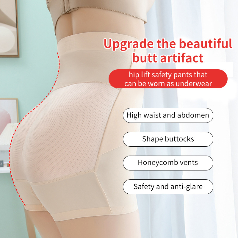 Women Underwear Lingerie Slimming Tummy Control Body Shaper Ass Butt Lifter Briefs Lady Sponge Padded Butt Push Up Panties