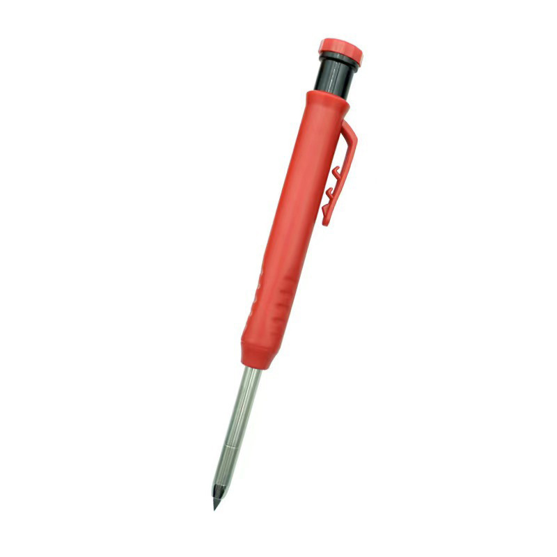 Metal Long Head Deep Hole Woodworking Pencil Engineering Marking Tool for Carpenter Scriber Construction