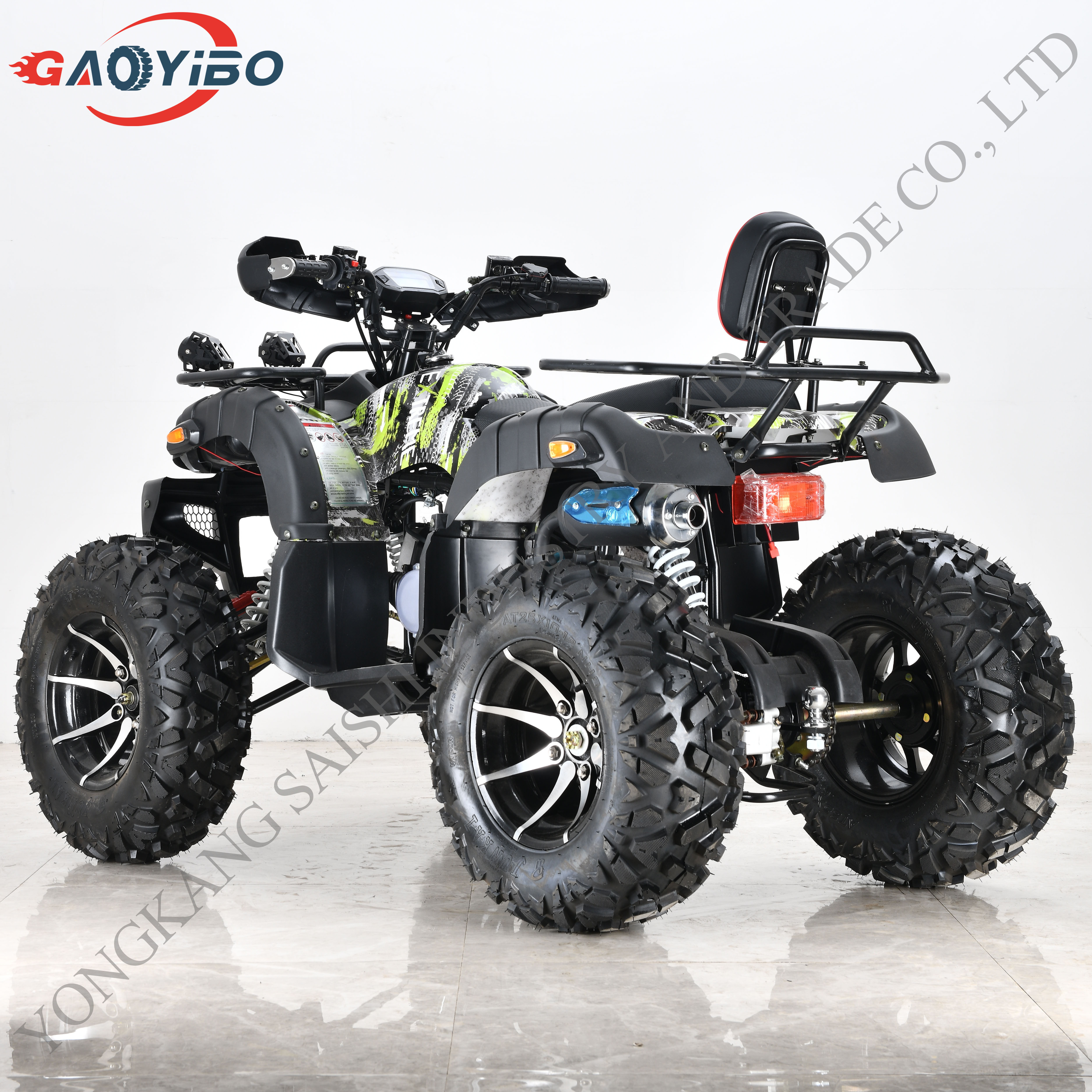 2023 Latest Style 200 cc 4-stroke gas power  ATV O-ring chain drive ATV  4 Wheel Quad Bike