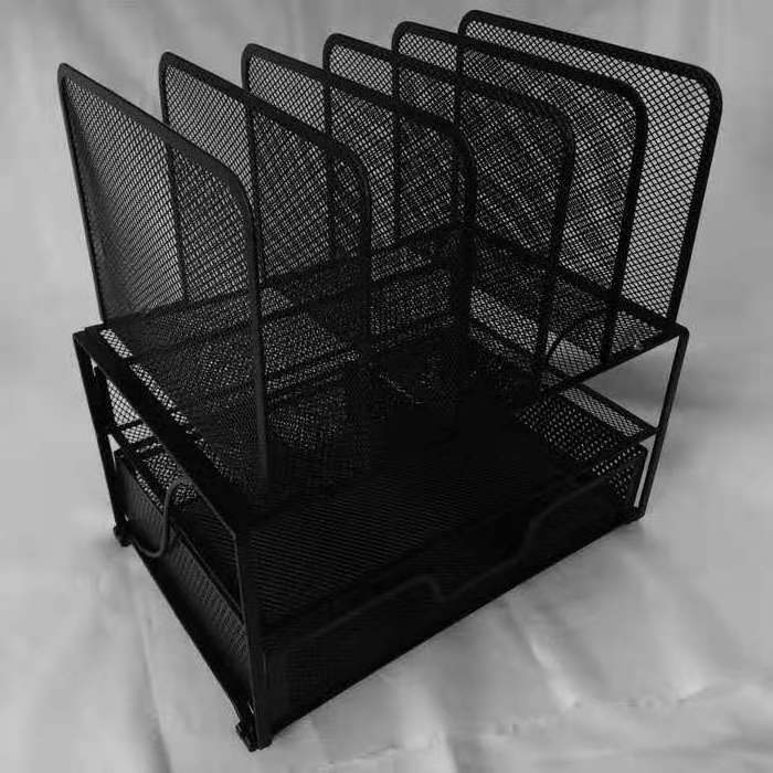 Selling Well Mesh Desk Organizer with Sliding Drawer