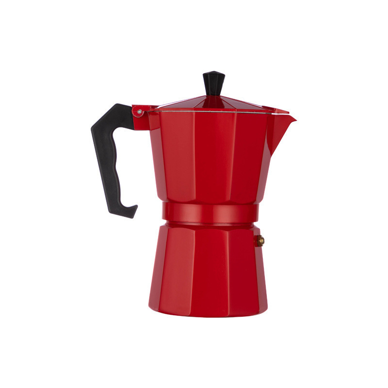 Stovetop Espresso Maker 1/2/3/6/9/12/14 Cups Moka Pot Italian Coffee Maker Manual Cuban Percolator Aluminum Greca Coffee Pots