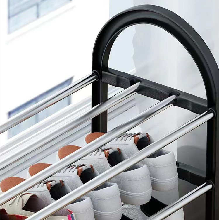 5 Tier Factory Direct Sale Space-saving Shoe Rack For Living Room Multi Shoe Organizer