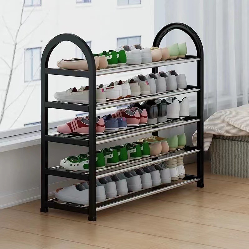 5 Tier Factory Direct Sale Space-saving Shoe Rack For Living Room Multi Shoe Organizer