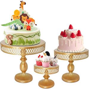 Cake Stand Display Set Desserts Cookie Gadgets Cake Stands Set Swing Cake Stand for Wedding Birthday Party Decoration