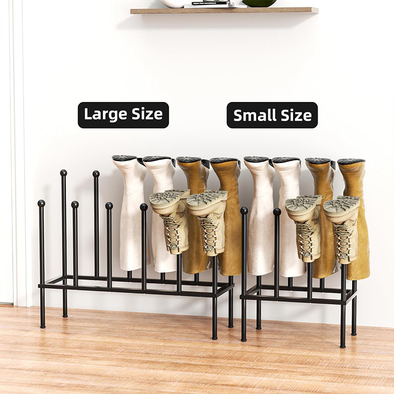 Metal boot dryer rack boot organizer shoes rack