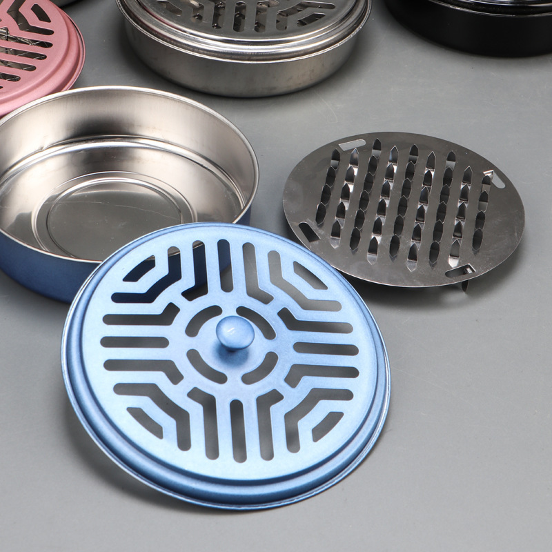 Round Mosquito Coil Furnace Mosquito Coil Holder Household Mosquito-Repellent Incense Box