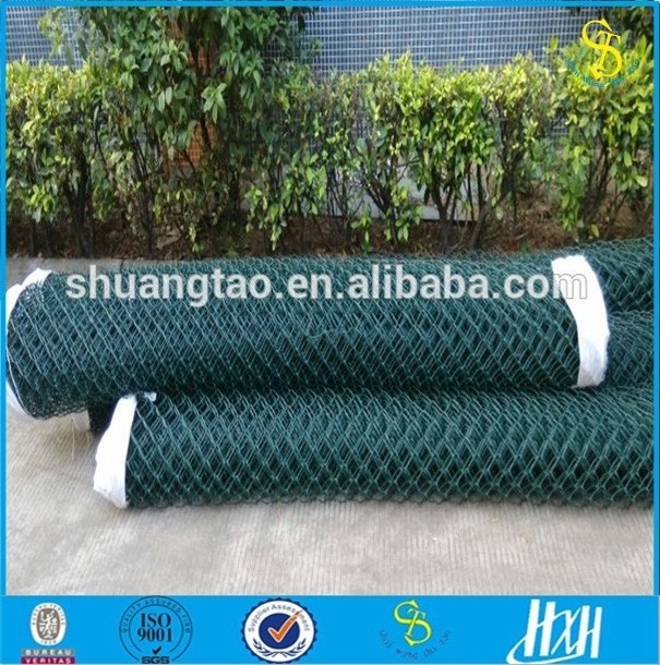 tree guards galvanized chain link fence, chain link mesh from Guangzhou factory