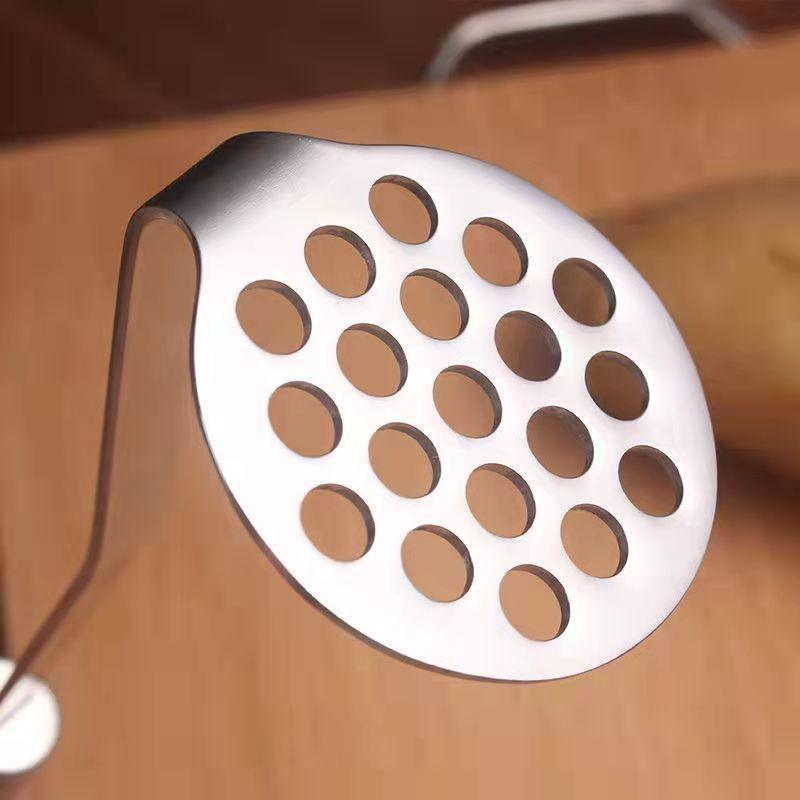 Kitchen Utensil Stainless Steel Potato Press Pumpkin Mashed Potato Mud Masher Manual Potato Press Tools