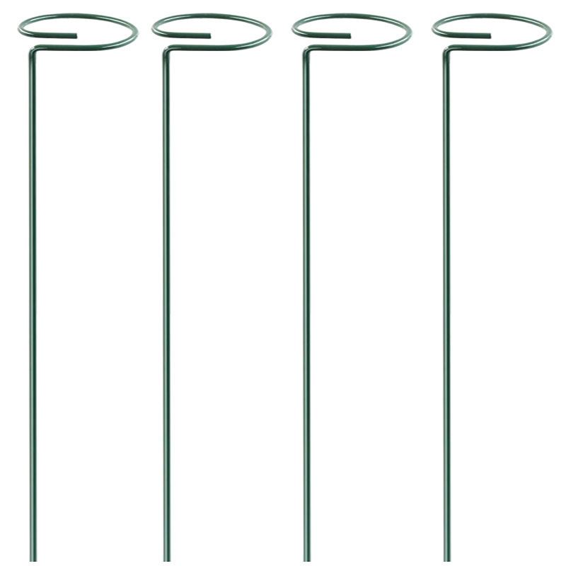 Whole sale  Anti bending gardening tools support wire for plant iron Gardening flower rack plant support rod