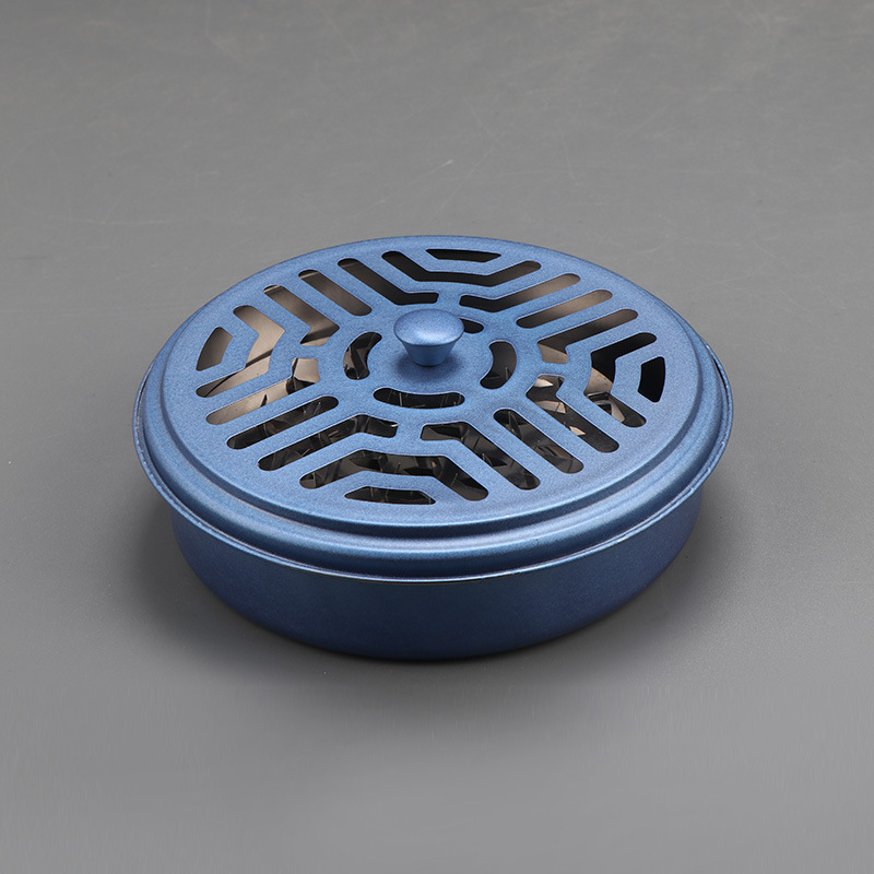 Round Mosquito Coil Furnace Mosquito Coil Holder Household Mosquito-Repellent Incense Box