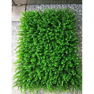 Garden Artificial hedge fence green wall decorative grass pad flowers wall