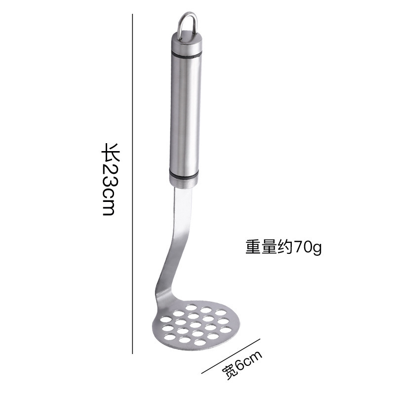 Kitchen Utensil Stainless Steel Potato Press Pumpkin Mashed Potato Mud Masher Manual Potato Press Tools