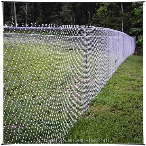 tree guards galvanized chain link fence, chain link mesh from Guangzhou factory