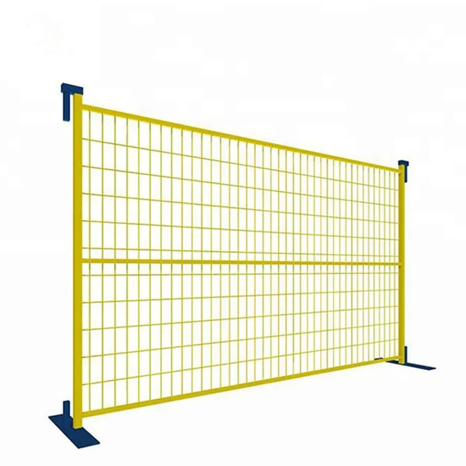 Hot sale Canada Temporary Fence Portable Fencing Temporary Side Hoarding Fencing Panels Manufacturer