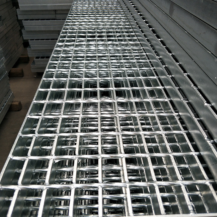 Galvanized construction steel grating heavy duty steel grate floor grid