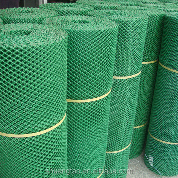 Green Color PVC HDPE Plastic Net Mesh Window Screen Fencing Farm Plastic Net For Garden Fence