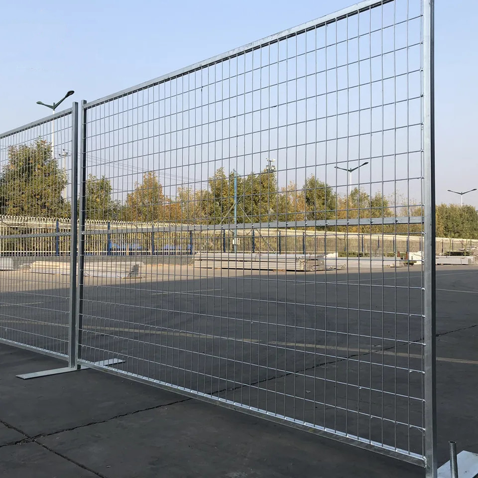 Hot sale Canada Temporary Fence Portable Fencing Temporary Side Hoarding Fencing Panels Manufacturer