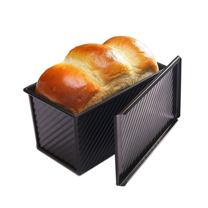 Hot selling Loaf Pan with Lid Bakeware Baking Bread Carbon Steel Bread Toast Box Non Stick Bread Mould Dishes Pans For Baking