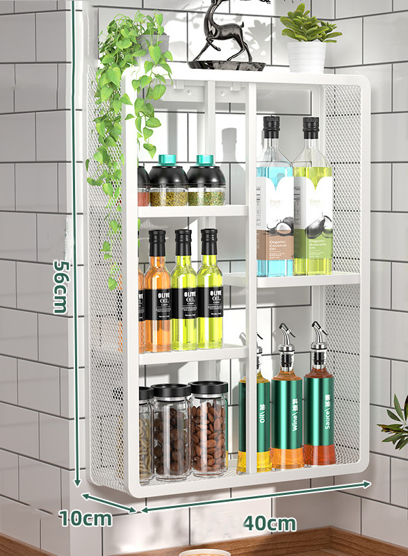 Kitchen organizer spice rack bottle organizer holder cabinet