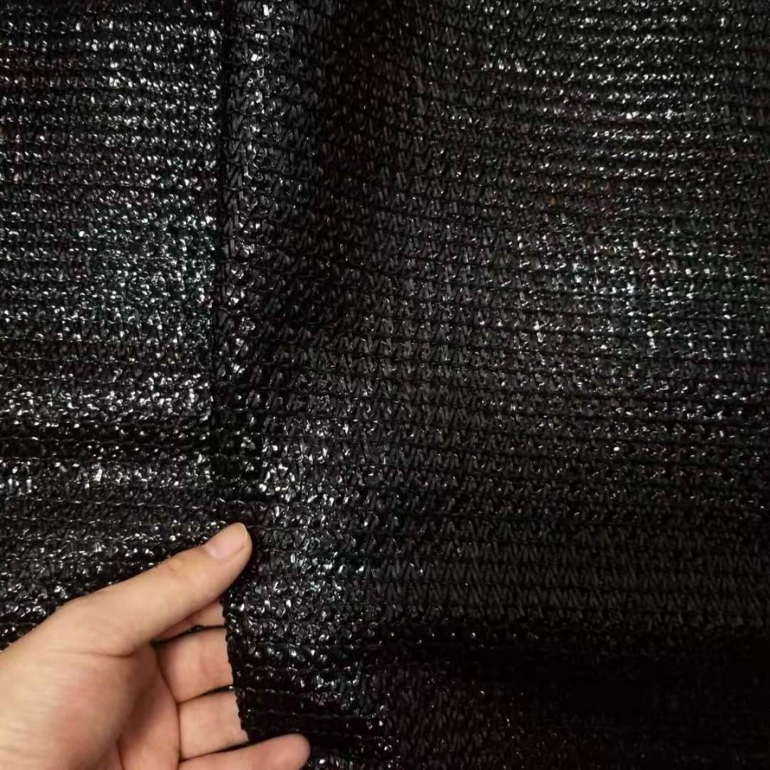 Agricultural sun shade netting black color green house sunshade netting for shade 100 % new material