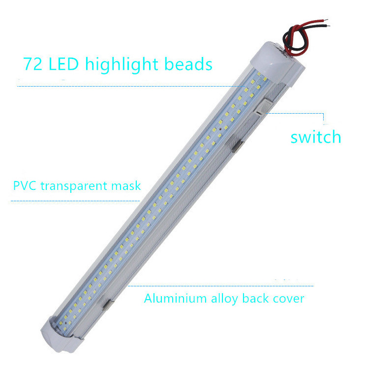 2021 latest arrival LED interior light bar fixtures white fluorescent tube car inside work lights