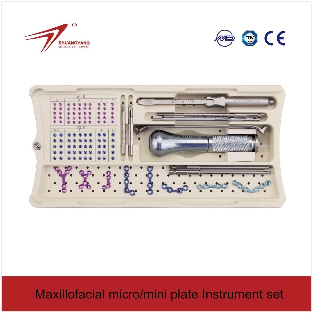 Maxillofacial surgery instrument surgical instruments prices (autoclave)