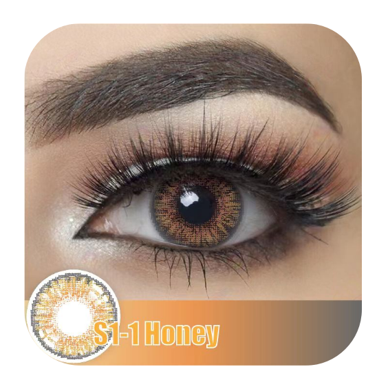 Freshlady One Day Sharingan Contact Lenses Logo Clear Contact Lenses Custom Logo Natural Eye Color Contact Lens