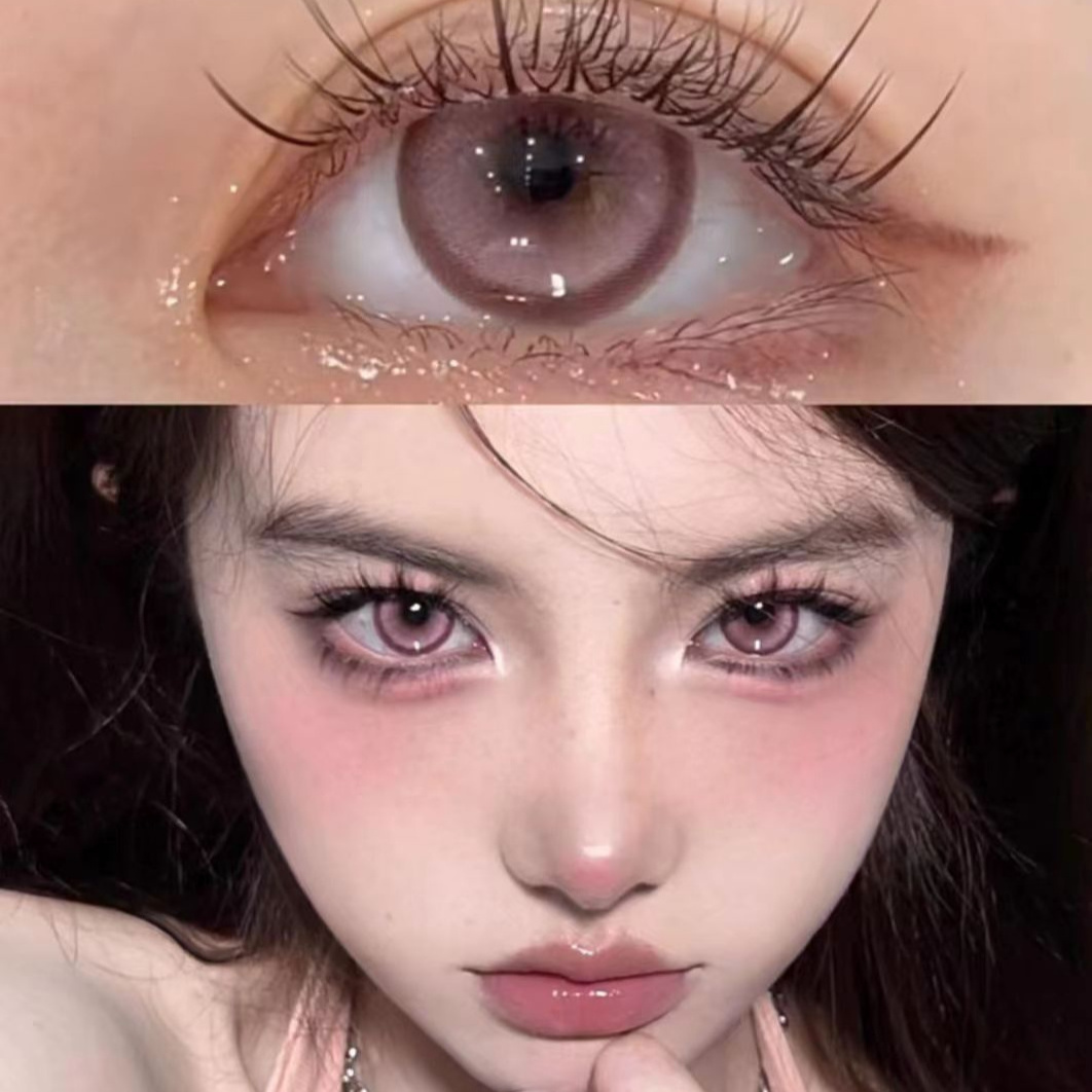 Lensme 14.5mm Beauty Doll Wholesale Eyewear Manufacturers Yearly Cosmetic Pink Contact Lenses