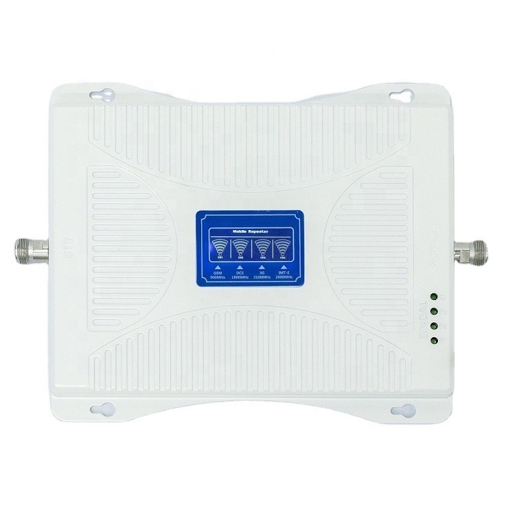 quad band signal booster 850 900 1800 2100 mhz 2g 3g 4g lte mobile signal booster repeater amplifier