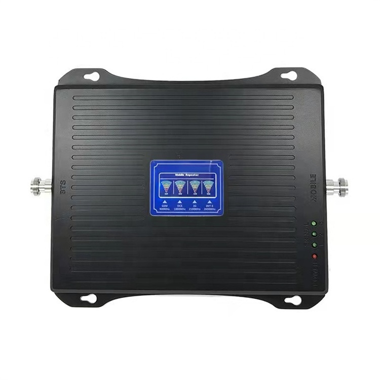 2g 3g 4g gsm gprs booster repeater 850 900 1800 2100 mhz smart quad band four band signal booster for home