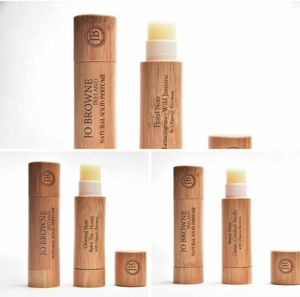 eco friendly 5ml bamboo lip balm tube cosmetic packaging