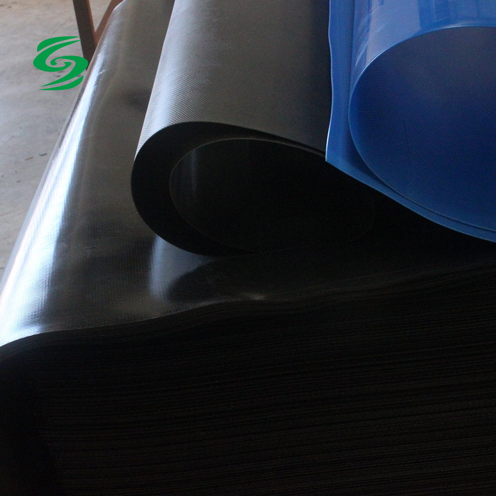 Non Slip Black Plastic Slip Sheet Work With Forklift Attachments for Storage and transfer