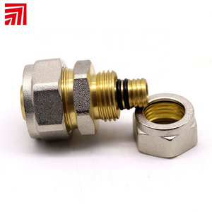 PN20 16*1/2 20*1/2 Male brass pex pipe fitting quick connect brassPex Cast Brass Fitting  Pex For Pipe Connection