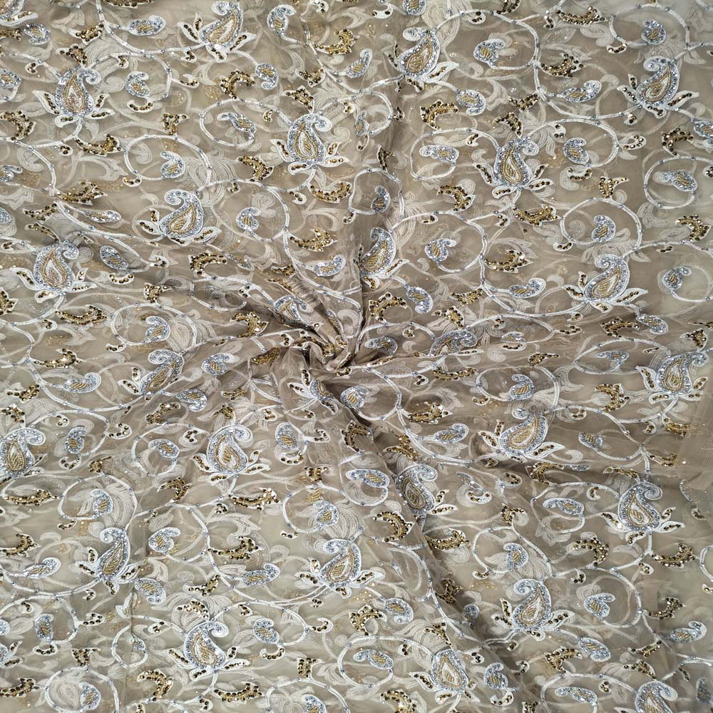 Heavy Beaded Wedding Net Lace Fabric Crystal And Golden Stone Beaded Women Wedding For Ethiopia Lace Material Dress Fabric