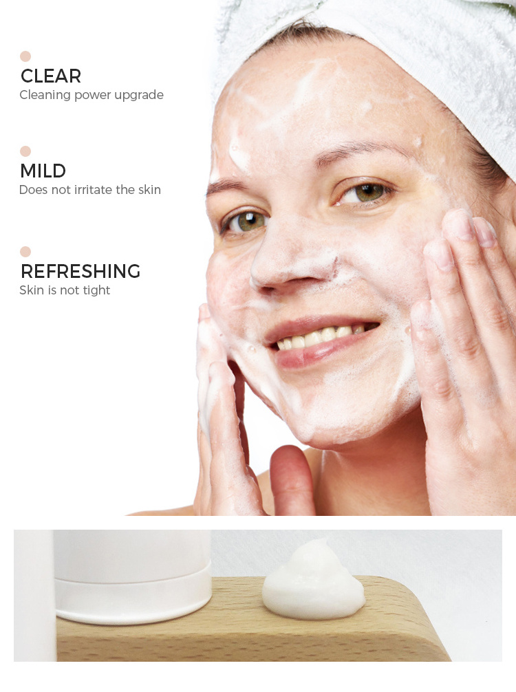 100G Milk And Herbal Extract Deep Cleansing Face Clean Cleansing Facial Cleansers Face Wash