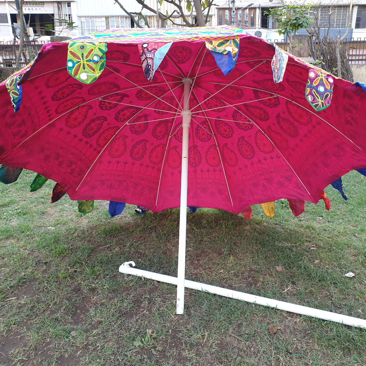 PARASOL - Indian Style Large Size Garden Cafes / Restaurants Umbrella Parasol