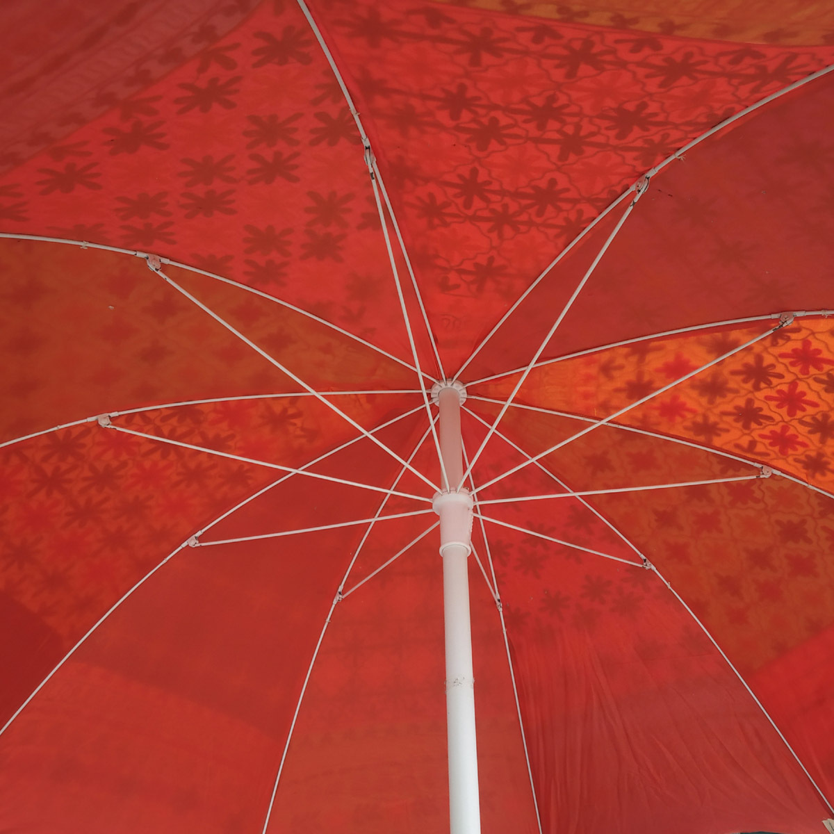 Colourful Traditional Hand Embroidered Indian Garden Umbrella