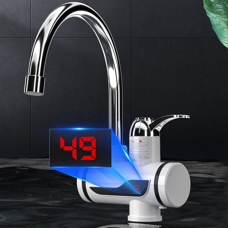 Hot sell 3S Instant tankless 3000W hot water heater fast tap electric water kitchen faucets