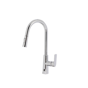 High Quality  360 Degree Rotatable Pull Down Kitchen Faucet Smart Kitchen Tap Sensor Faucet