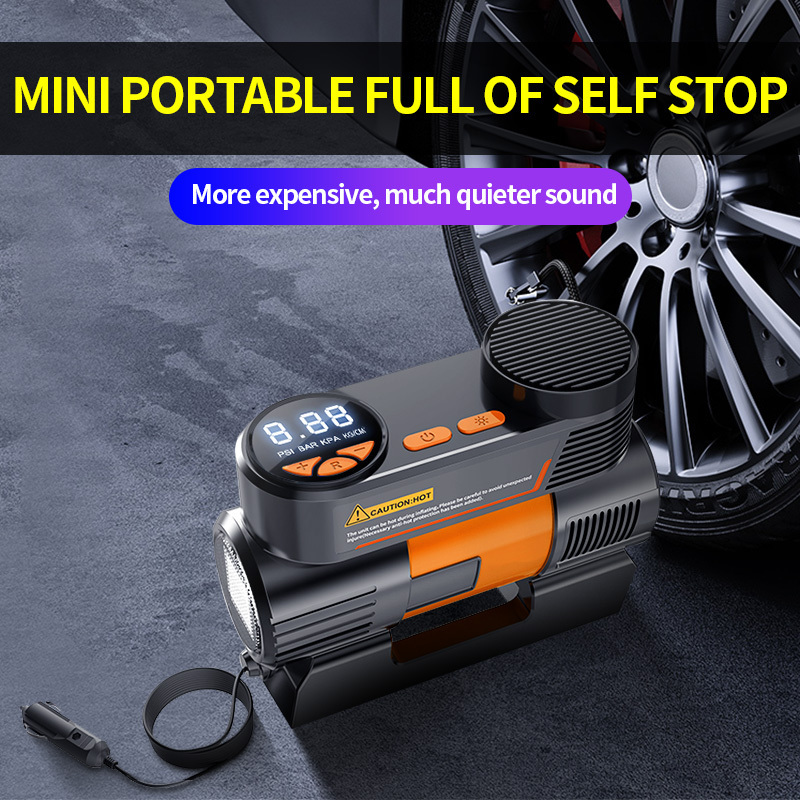 2023 Hot selling style portable air compressor tire inflator/car air compressor 12v/mini