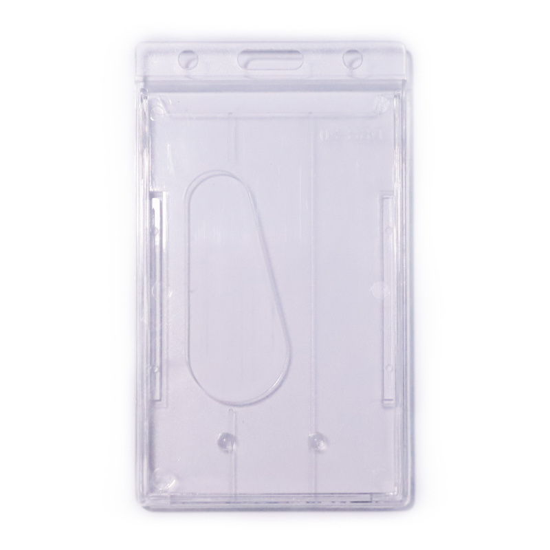 Double-sided Transparent Material Card Holder