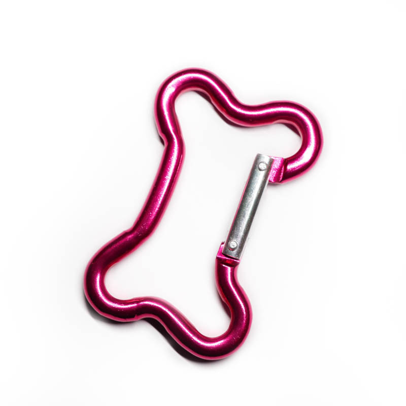 Available Dog Bone Shape Key Chain Carabiner