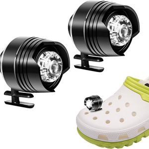 Wholesale Led Light Waterproof For Clog Headlights Flashlights Shoes Lights Handy  Adults Kids Camping Clogks Charm Accessories