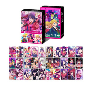 30 Pcs/set Single Sided Printing Anime Cards Oshi no Ko LOMO Cards Hoshino Ai Oshi no Ko Anime Paper Cards Sets Gift