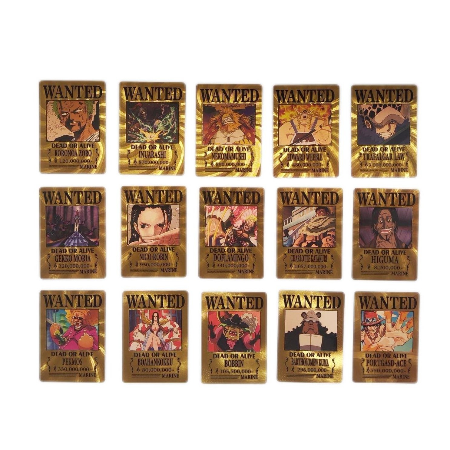 55PCS/SET Luffy Zoro Sanji Nami Boa Chopper Ace english Collect PVC Paper Card Character Card Game Card play Blind Box