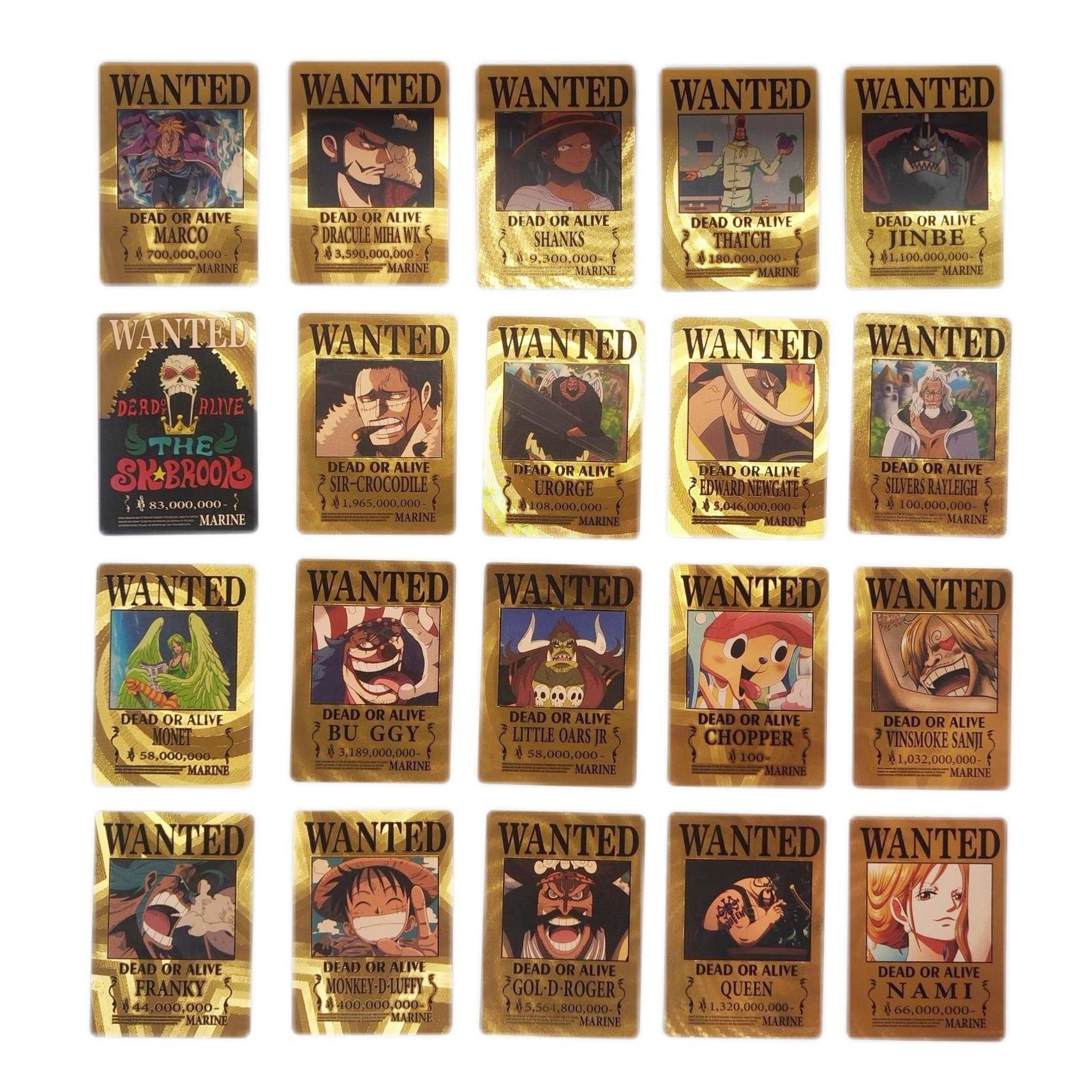 55PCS/SET Luffy Zoro Sanji Nami Boa Chopper Ace english Collect PVC Paper Card Character Card Game Card play Blind Box