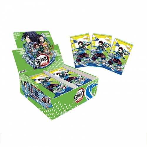 8 Styles Demon Slayer: Kimetsu no Yaiba SSR Anime Table Playing Game Card